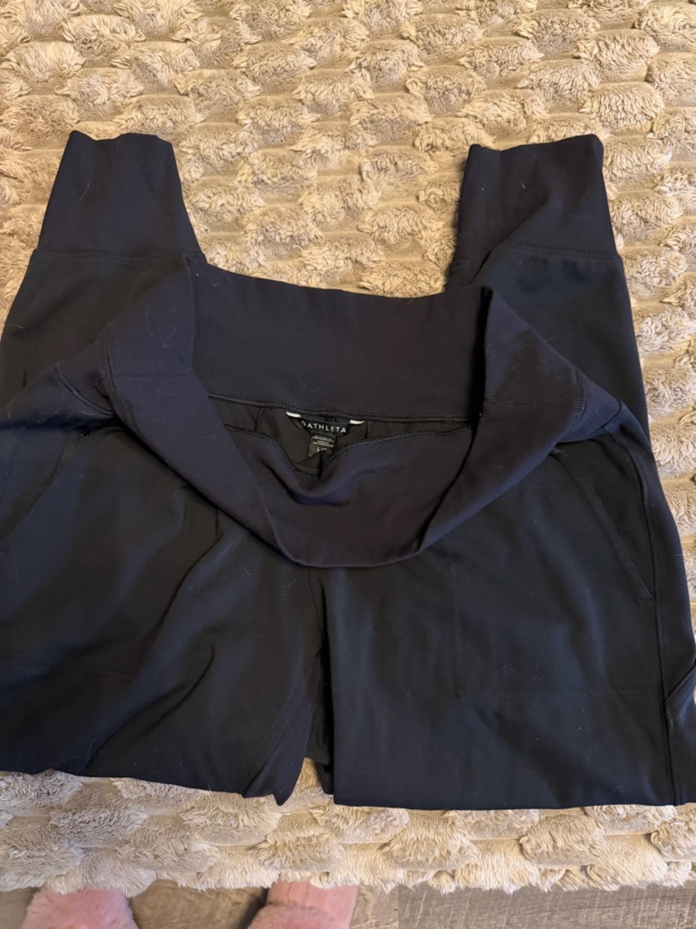 Athleta Black High-Waist Workout Leggings